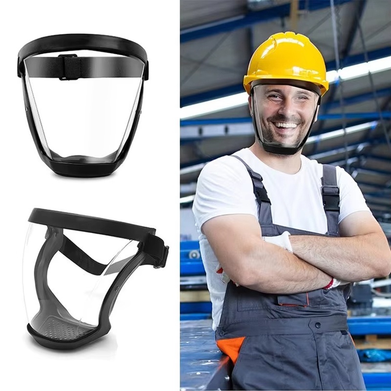 Anti Pollution Mask - قناع وجه شفاف قابل لإعادة الاستخدام