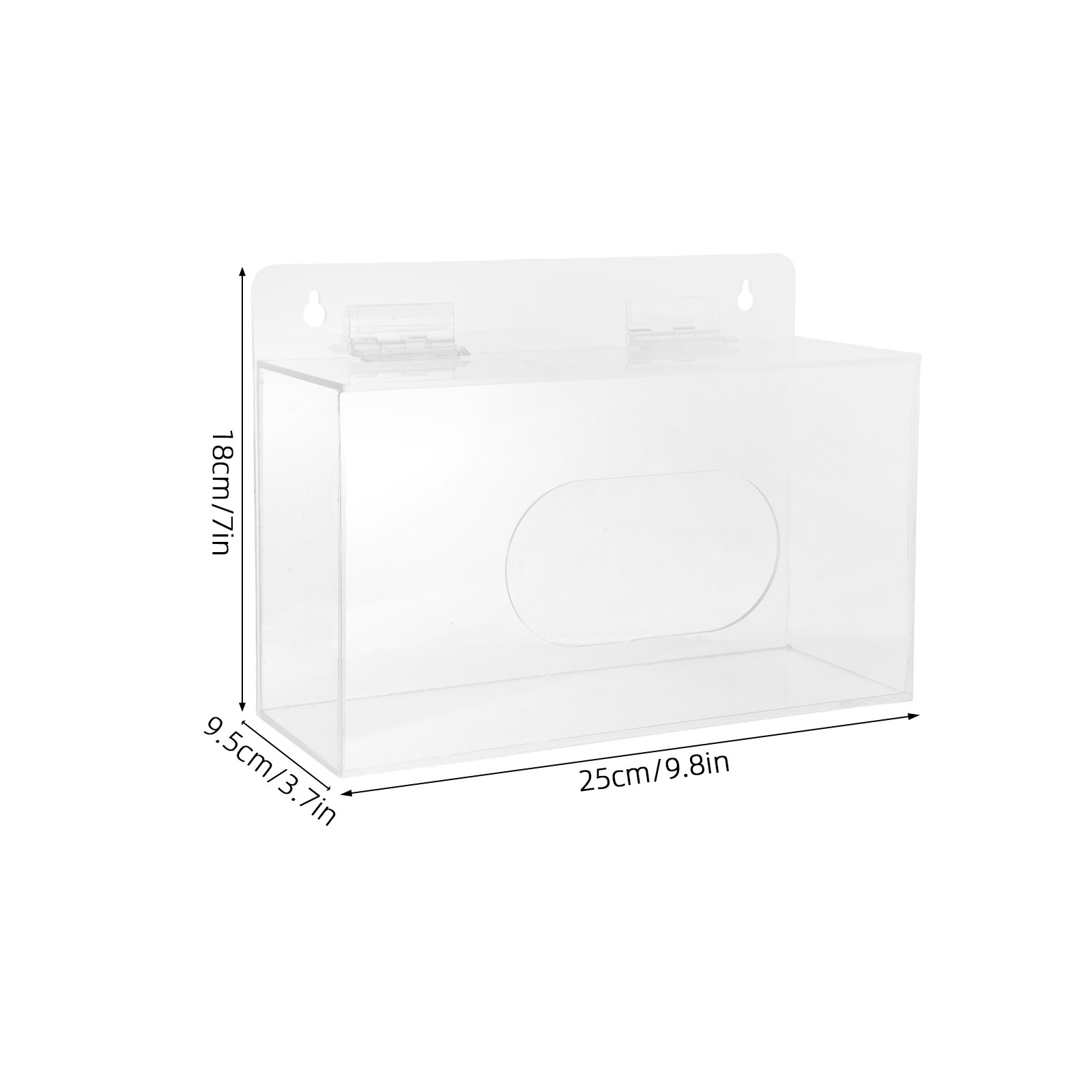 حامل أقنعة الوجه من الأكريليك  - مراجعة Face Mask Storage Box وسعره