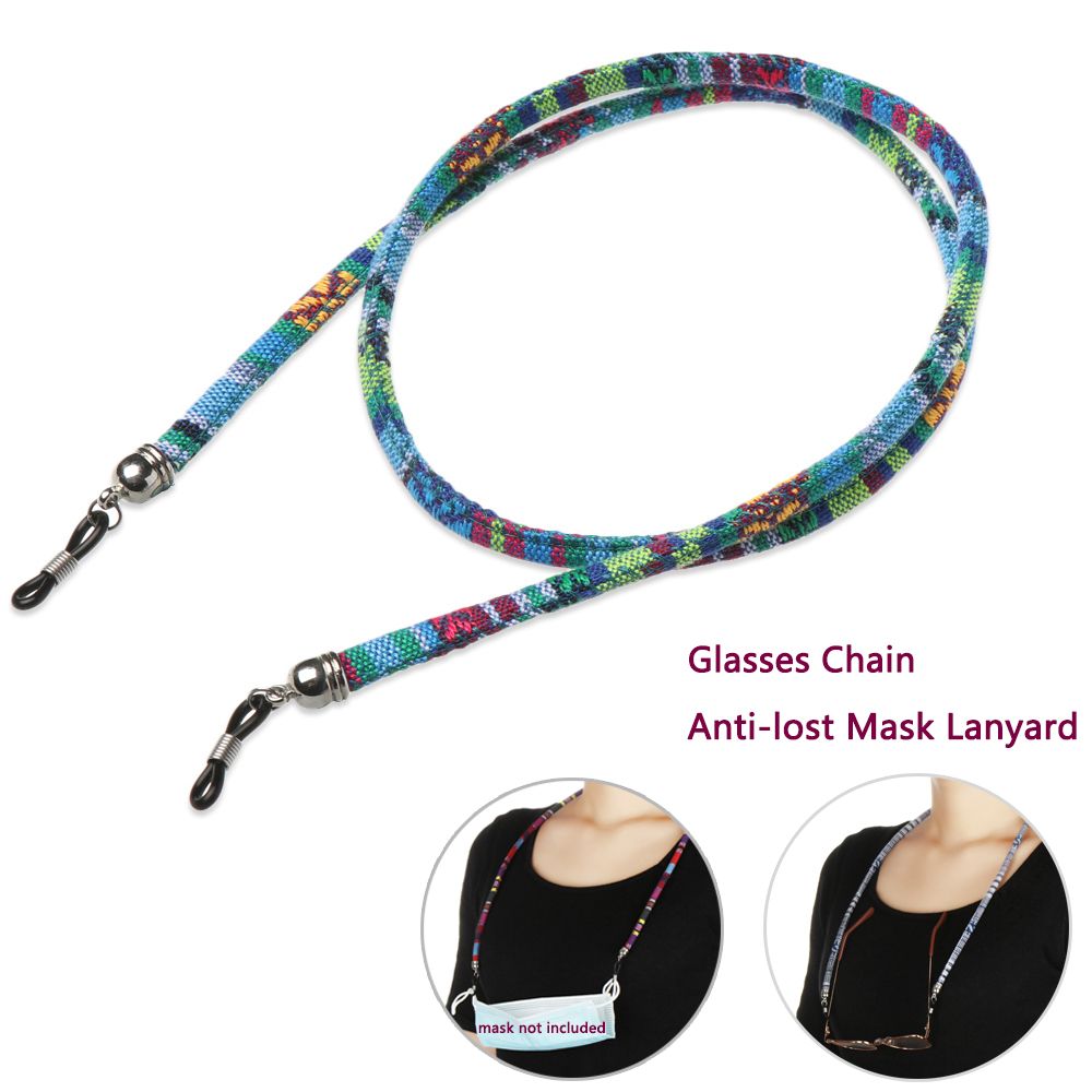 سلاسل نظارات ملونة للرقبة، حبل - مراجعة Mask Chain Holder وسعره